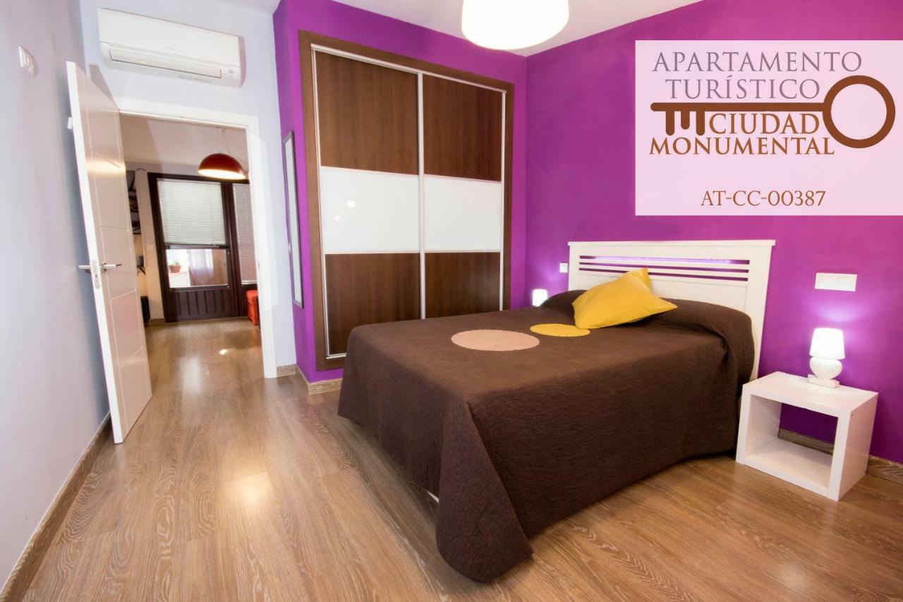 Apartamento Ciudad Monumental Cáceres Exterior foto